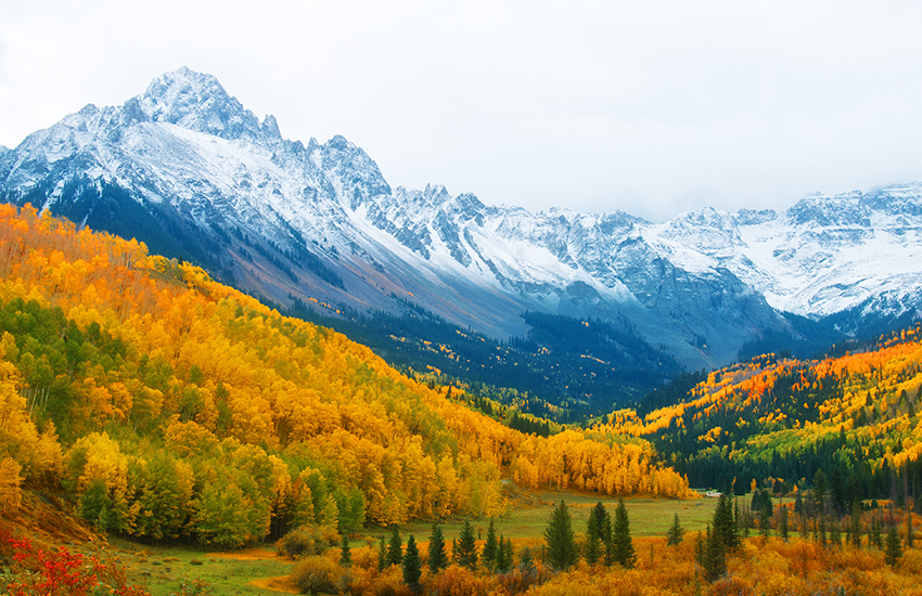 The best family travel spots to visit in the fall is Telluride, Colorado