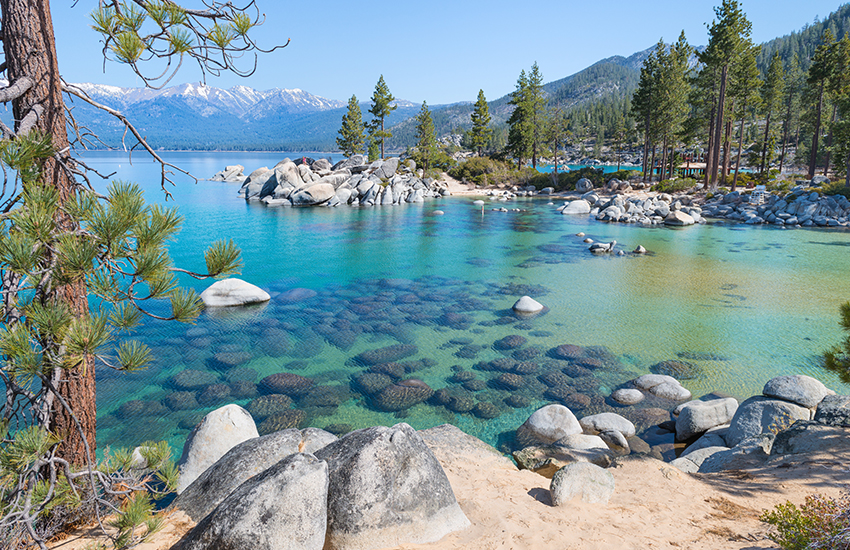 Best family holiday travel spot is Lake Tahoe in California and Nevada