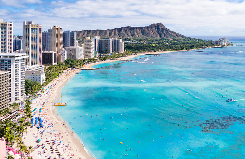 top family holiday destination in America is Honolulu, Hawaii