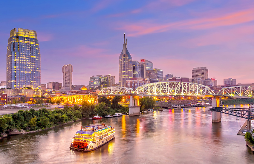 Top family friendly holiday vacation location is Nashville, Tennessee