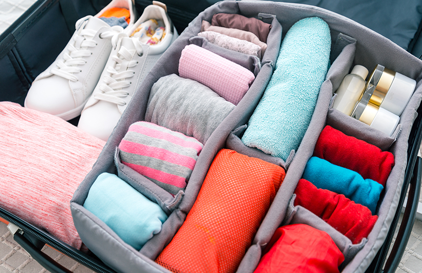 Top holiday travel gift ideas are luggage organizers