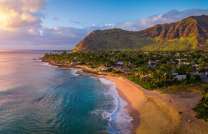 hot travel destination for a vacation is Hawaii