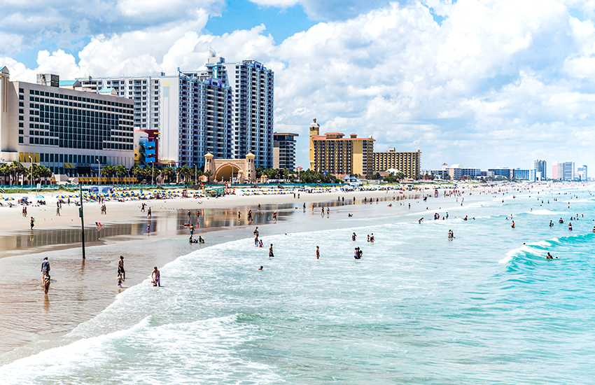 The best beach vacation thats cost effective is to Daytona Beach in Florida