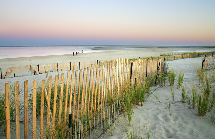 Top summer vacation spot in the North East is Cape Cod in Massachusetts