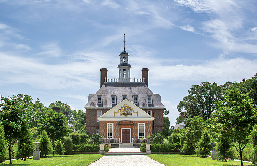 Top family summer vacation location is Williamsburg in Virginia