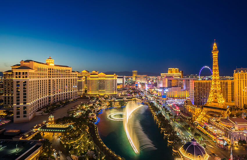 A Top Labor Day travel spot is Las Vegas, Nevada