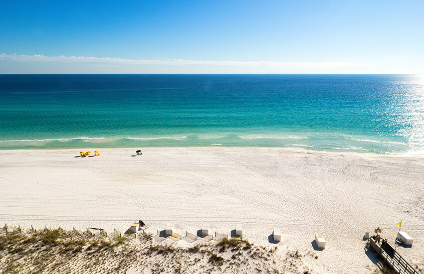 The best place where to travel to this Labor Day is Miramar Beach, Florida