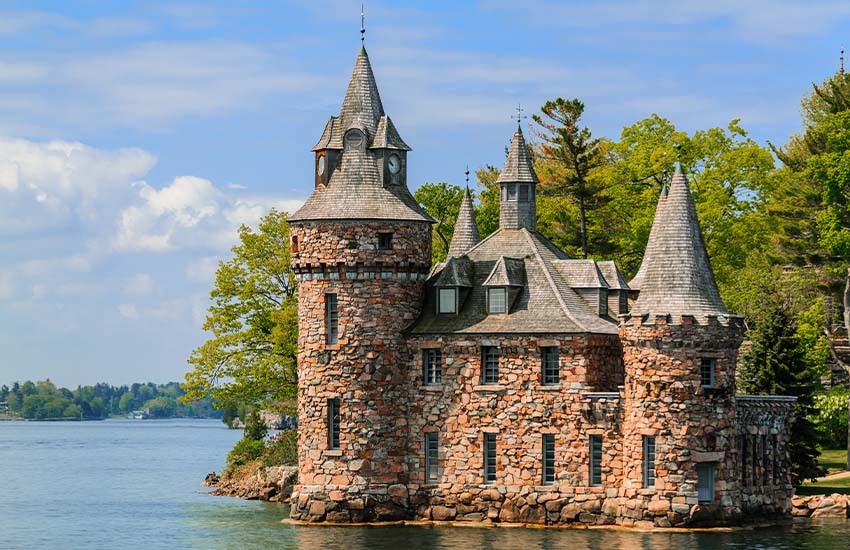 Magical Belvedere Castle, Named for the Italian meaning be…